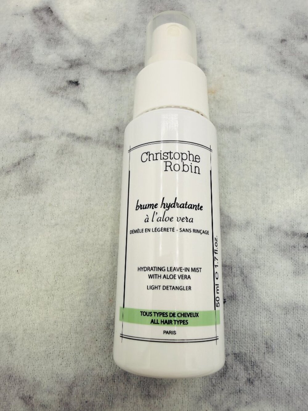 Christophe Robin Haircare Set,Hydrating Leave-In Mist Aloe Vera,Travel-3pc-NEW - Picture 3 of 15